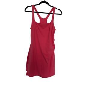 NWT Free People Movement Never Better Dress in Hibiscus, L